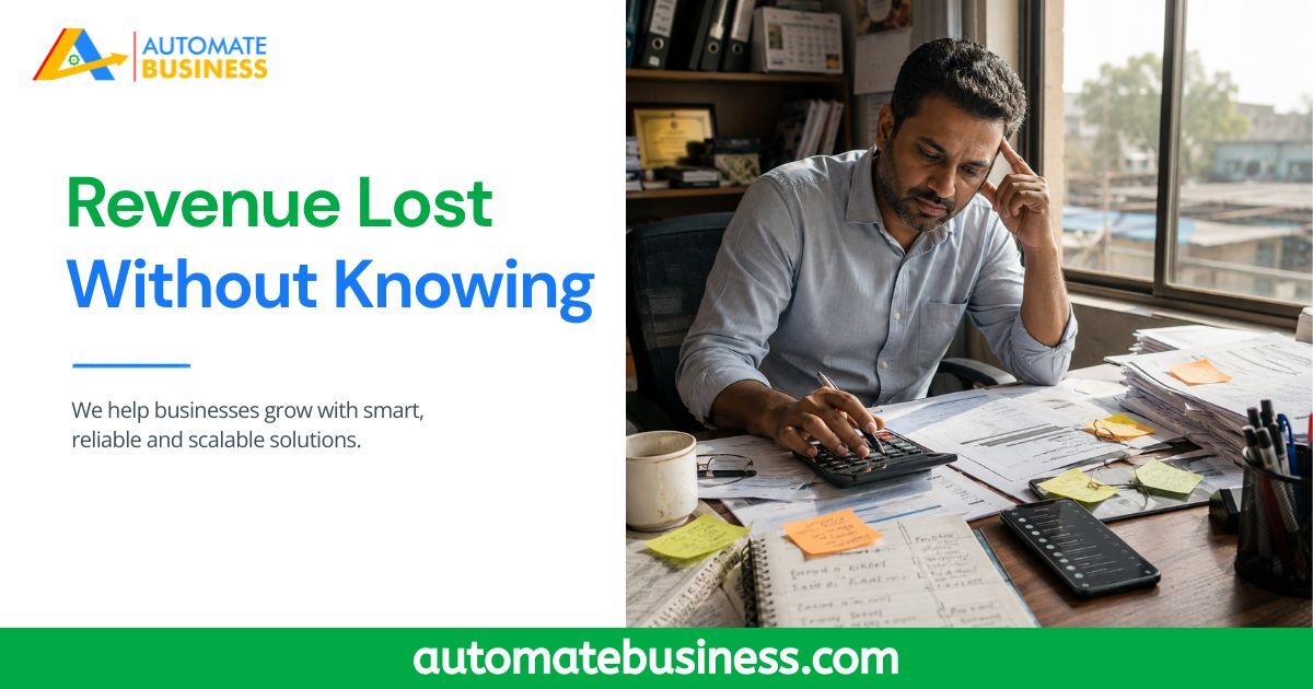 Automate CRM replaces Excel and WhatsApp with centralized sales and lead management for MSMEs.