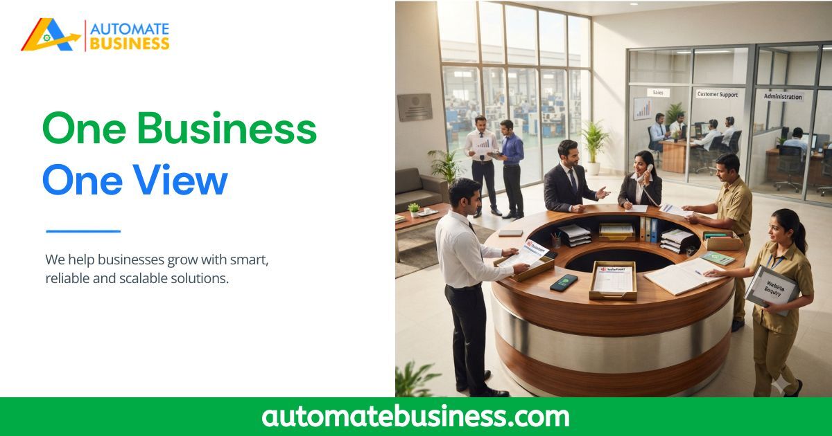 Automate CRM for MSMEs with a centralized business and customer management dashboard.