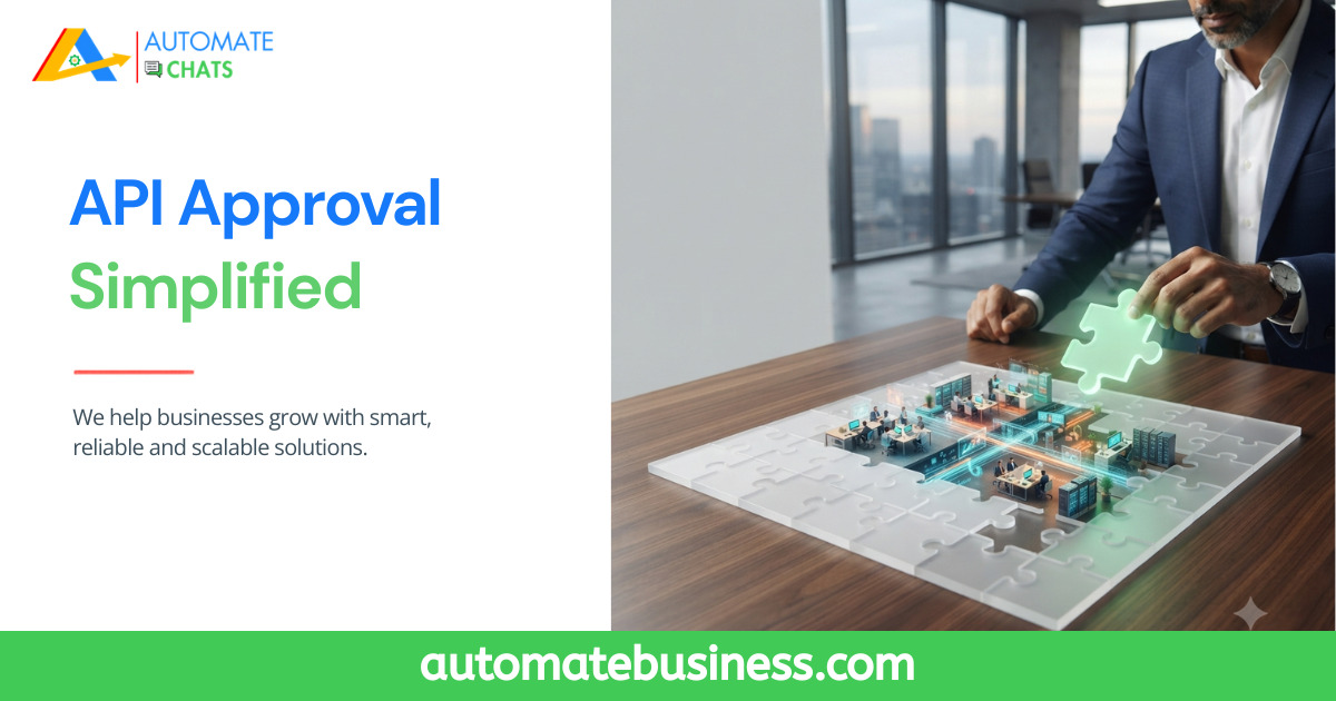 Automate Chats simplifies WhatsApp Business API approval and setup for MSMEs.