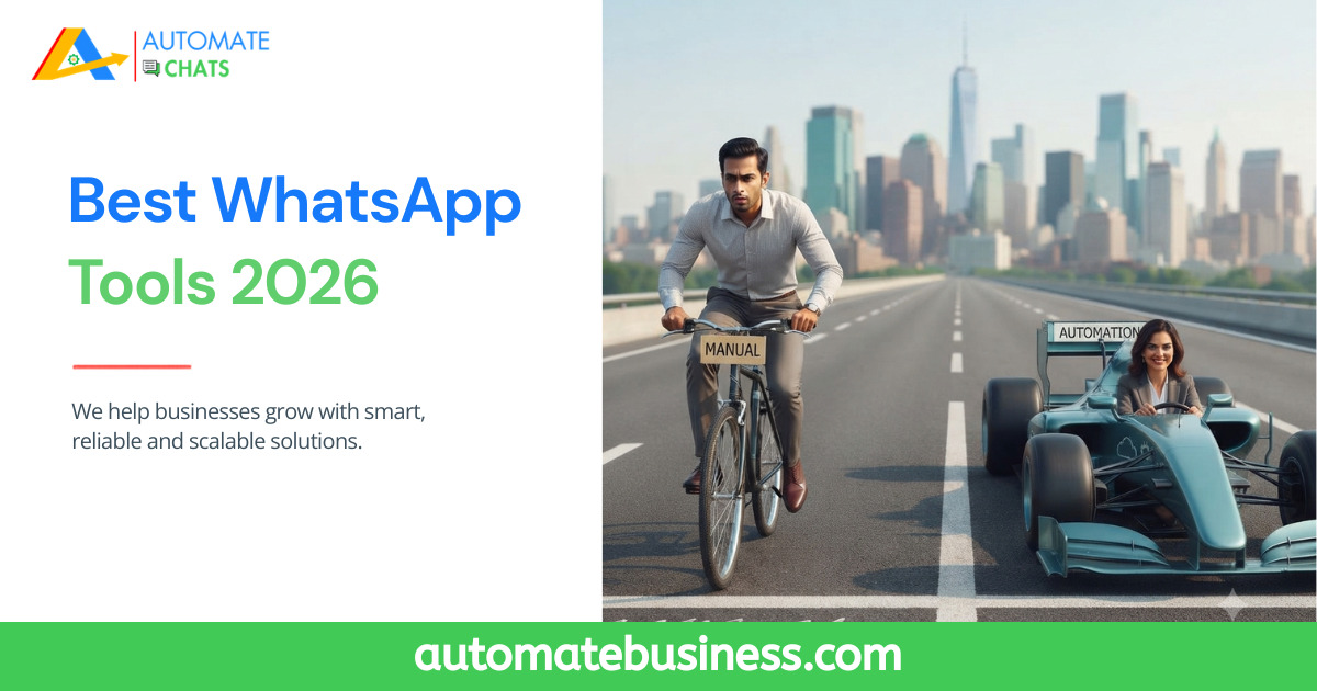 Automate Chats WhatsApp automation platform for Indian MSMEs in 2026.