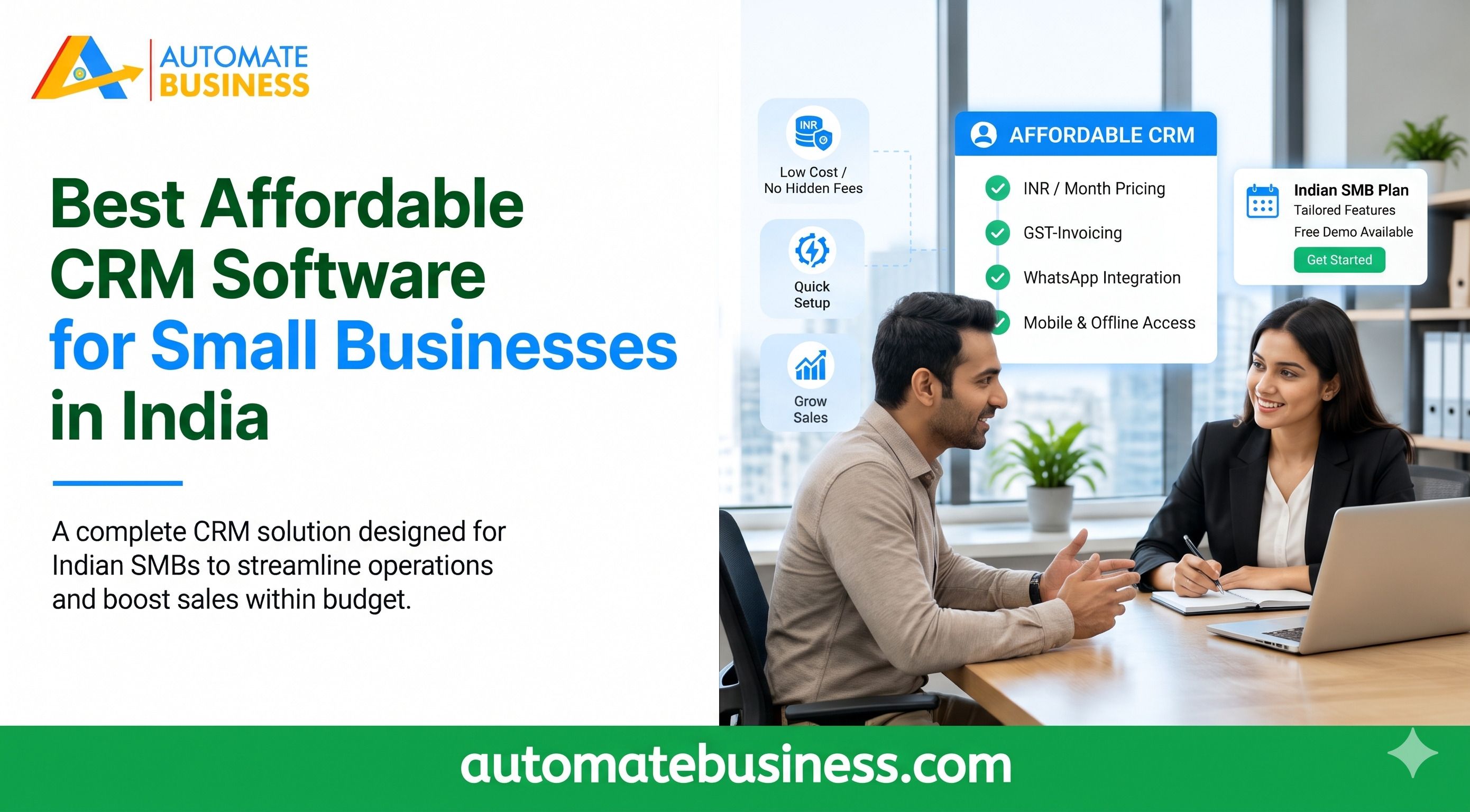 Best Affordable CRM Software for Small Businesses in India